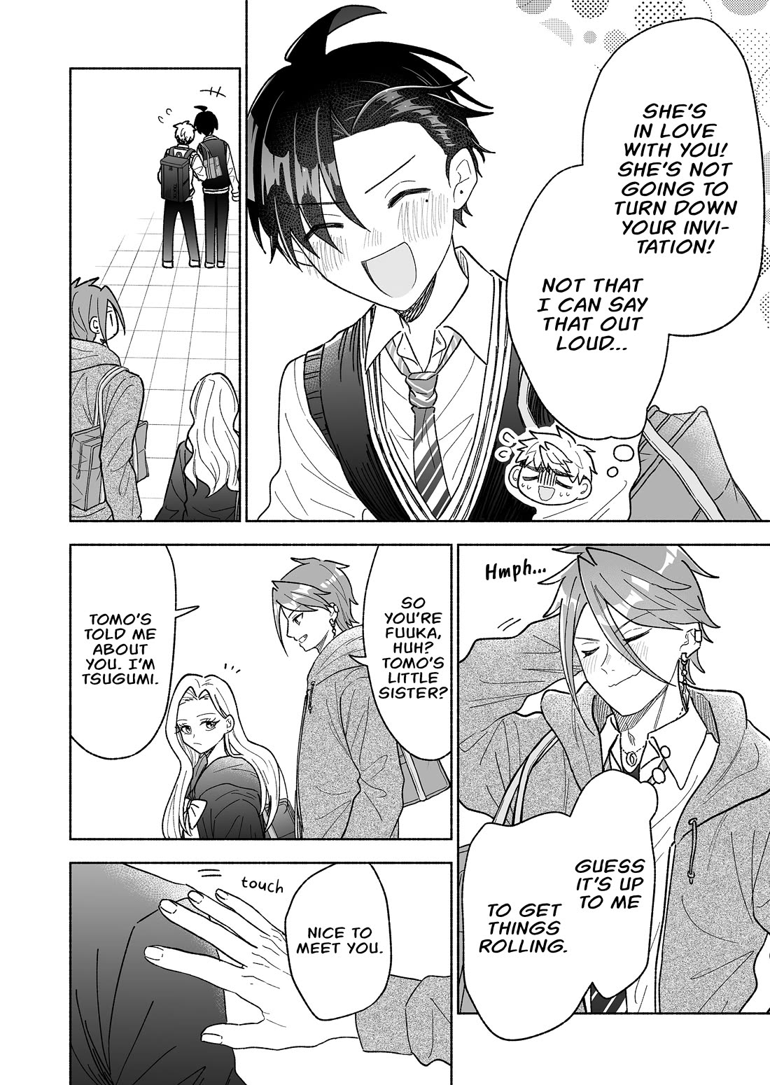 A Cool Girl and a 12cm Promise Chapter 63 page 2 - Chapter 63: The chaotic four