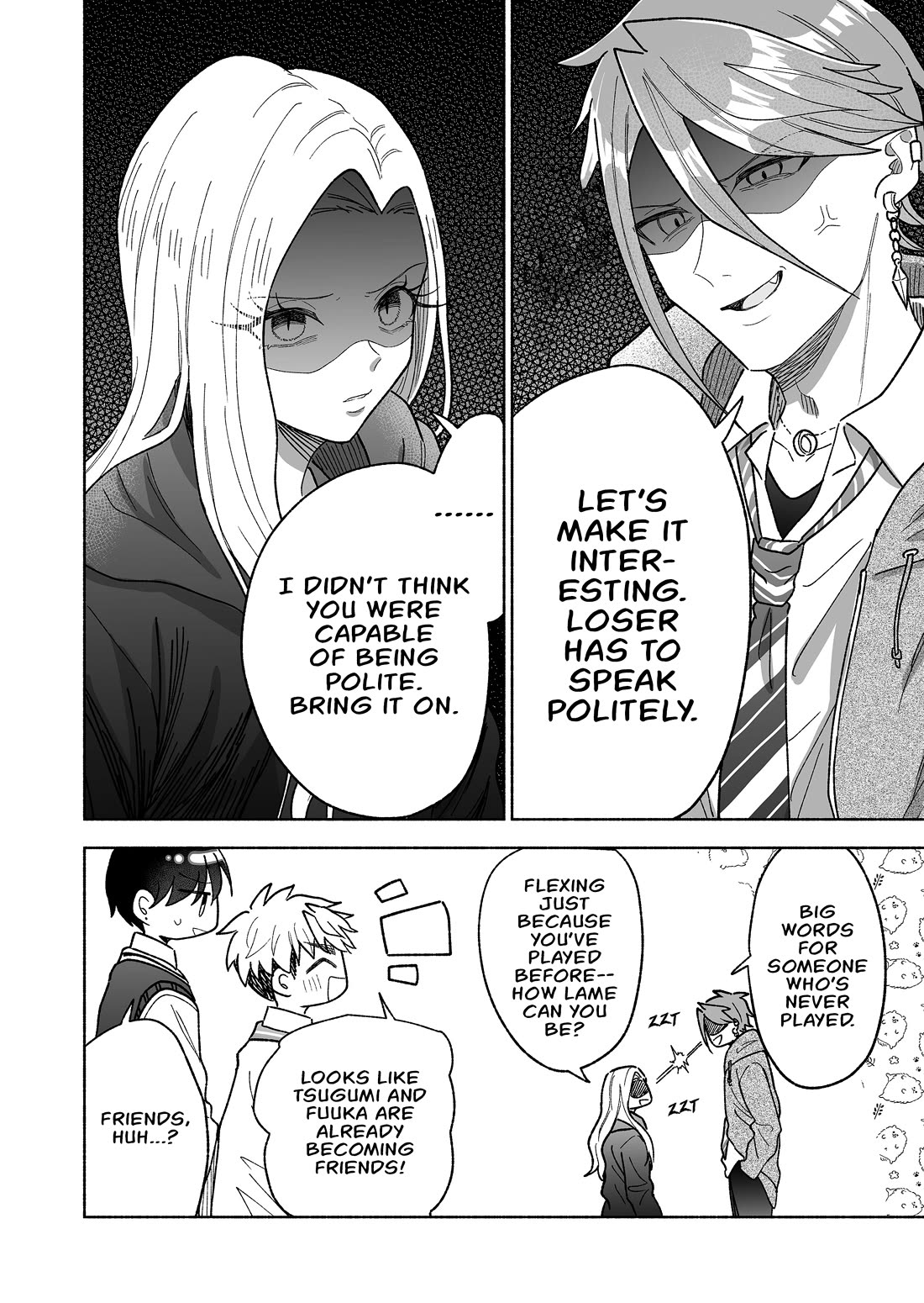 A Cool Girl and a 12cm Promise Chapter 63 page 8 - Chapter 63: The chaotic four
