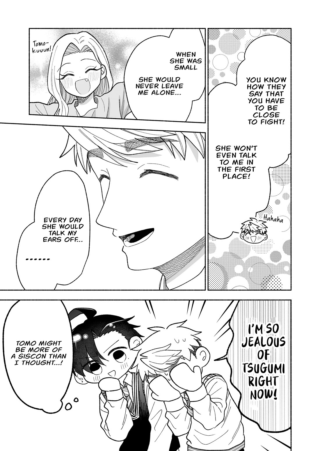 A Cool Girl and a 12cm Promise Chapter 63 page 9 - Chapter 63: The chaotic four