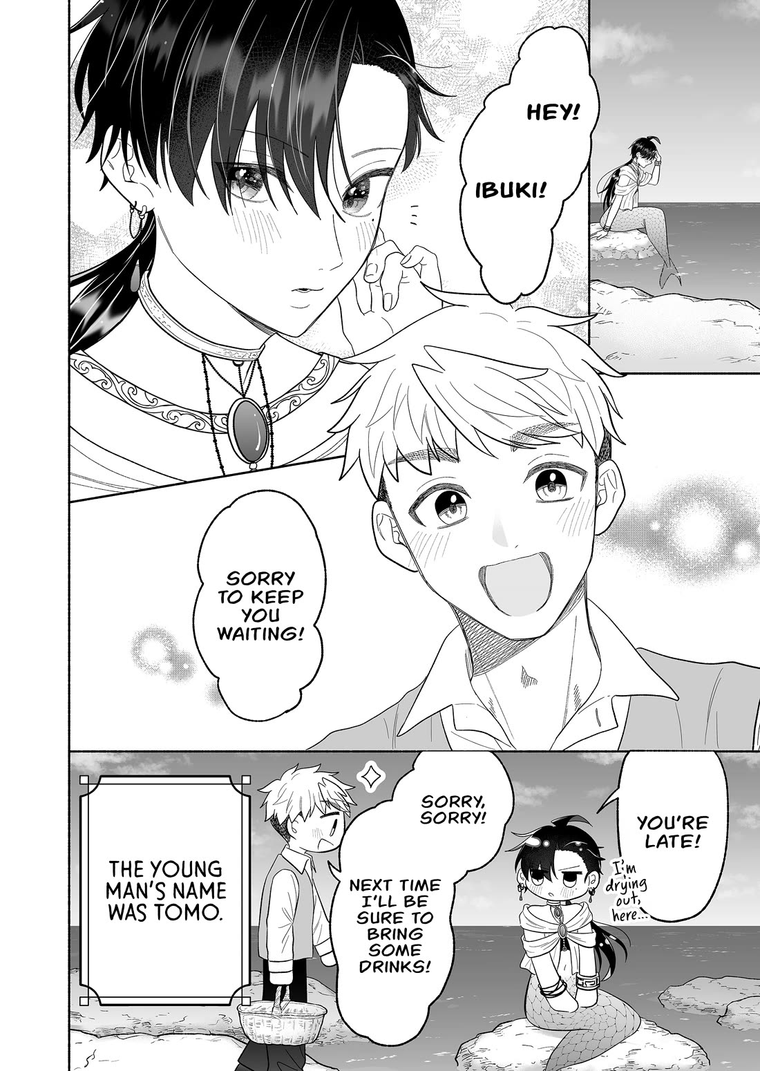 A Cool Girl and a 12cm Promise Chapter 66.5 page 2 - Chapter 66.5: GANMA Premium Bonus Chapter: The Cool Mermaid Princess