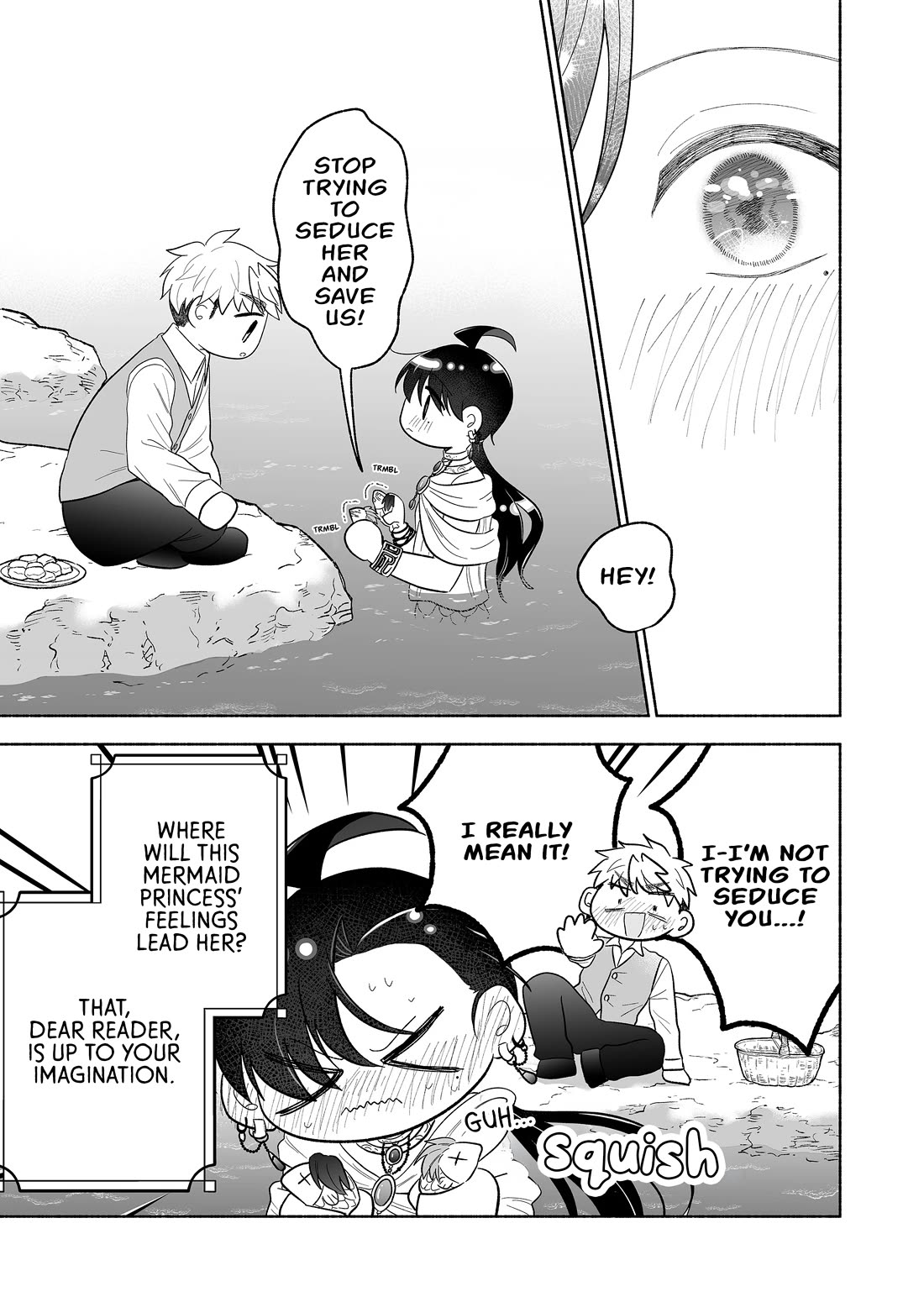 A Cool Girl and a 12cm Promise Chapter 66.5 page 7 - Chapter 66.5: GANMA Premium Bonus Chapter: The Cool Mermaid Princess