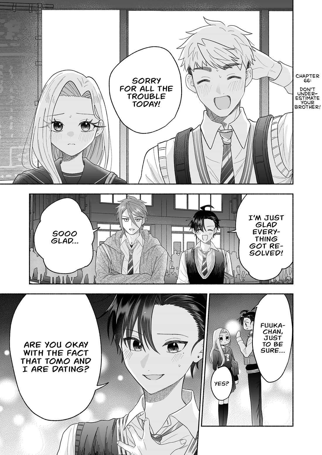 A Cool Girl and a 12cm Promise Chapter 66 page 1 - Chapter 66: Don't underestimate your brother!