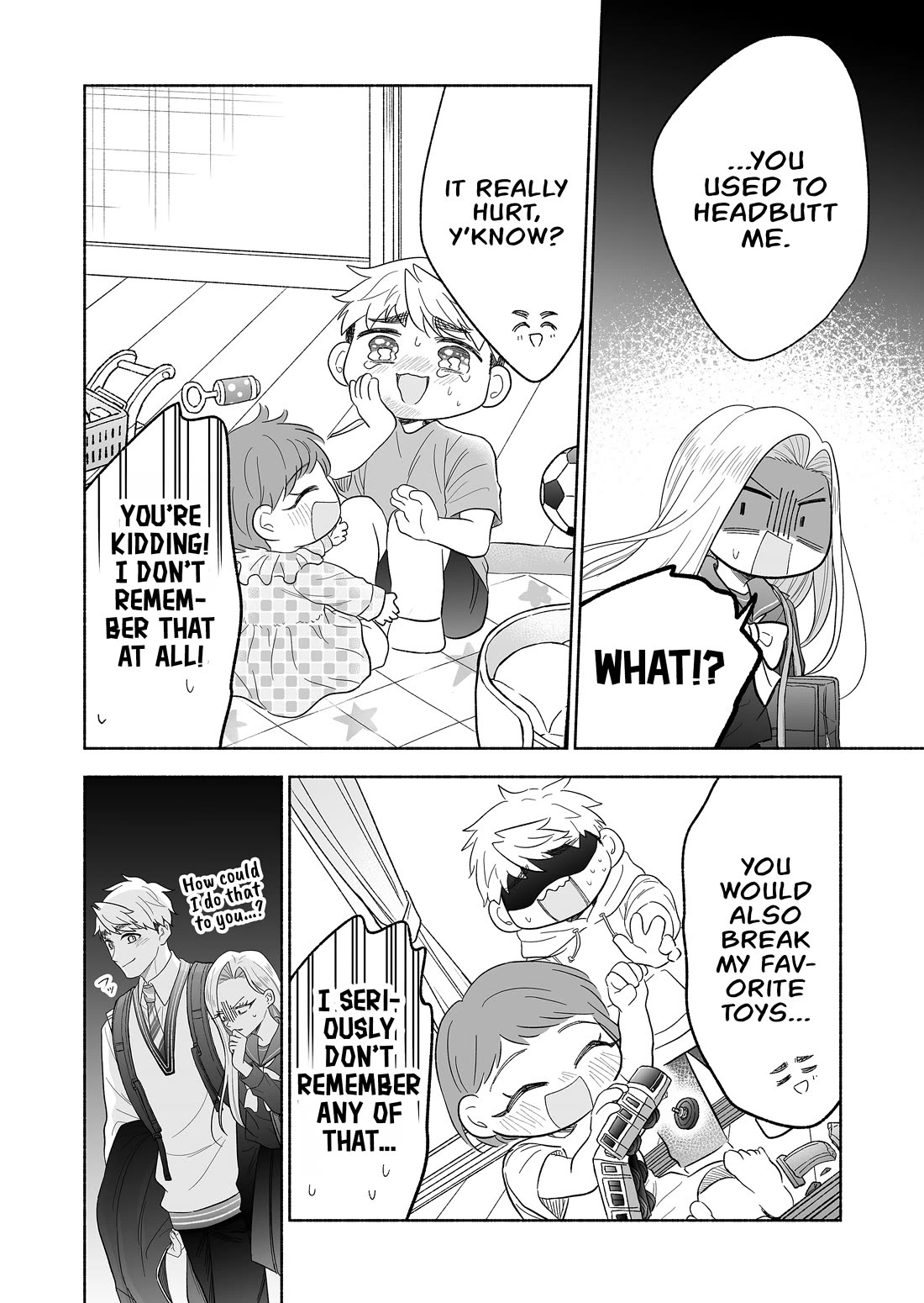 A Cool Girl and a 12cm Promise Chapter 66 page 8 - Chapter 66: Don't underestimate your brother!