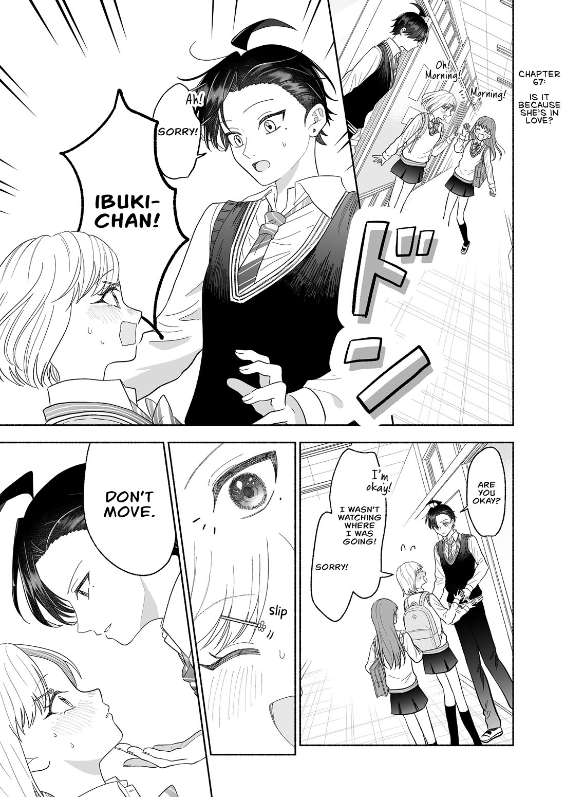 A Cool Girl and a 12cm Promise Chapter 67 page 1 - Chapter 67: Is it because she's in love?