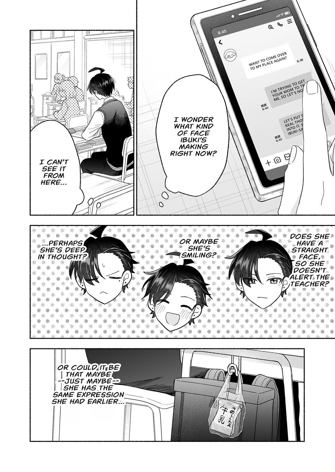 A Cool Girl and a 12cm Promise Chapter 67 page 10 - Chapter 67: Is it because she's in love?