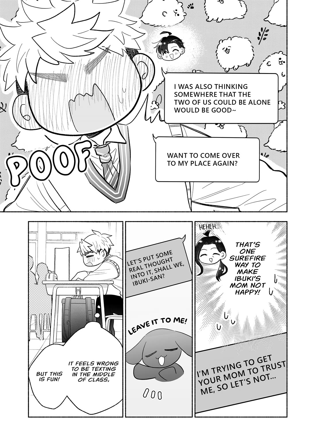 A Cool Girl and a 12cm Promise Chapter 67 page 9 - Chapter 67: Is it because she's in love?