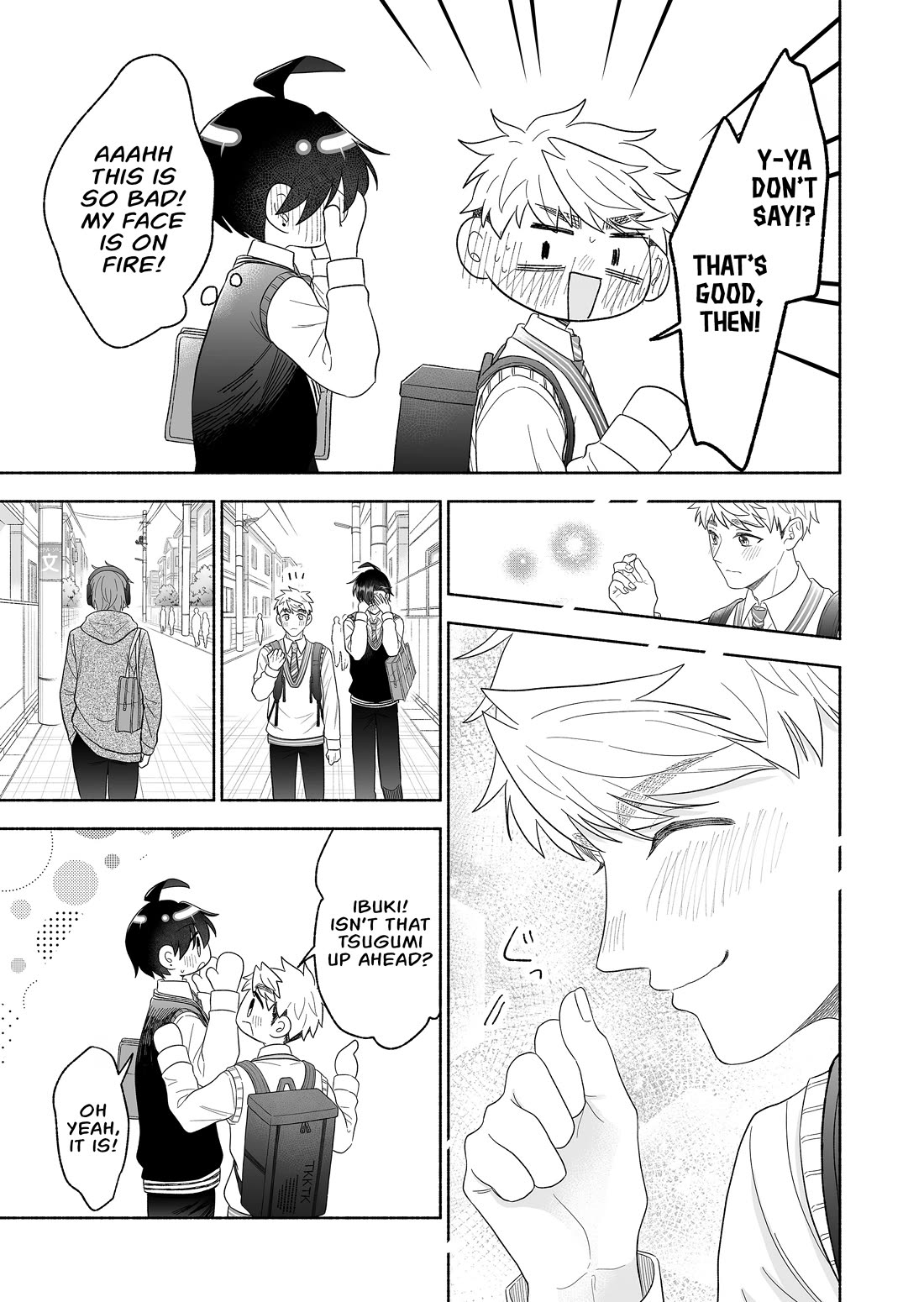 A Cool Girl and a 12cm Promise Chapter 70 page 11 - Chapter 70: Ulterior motives