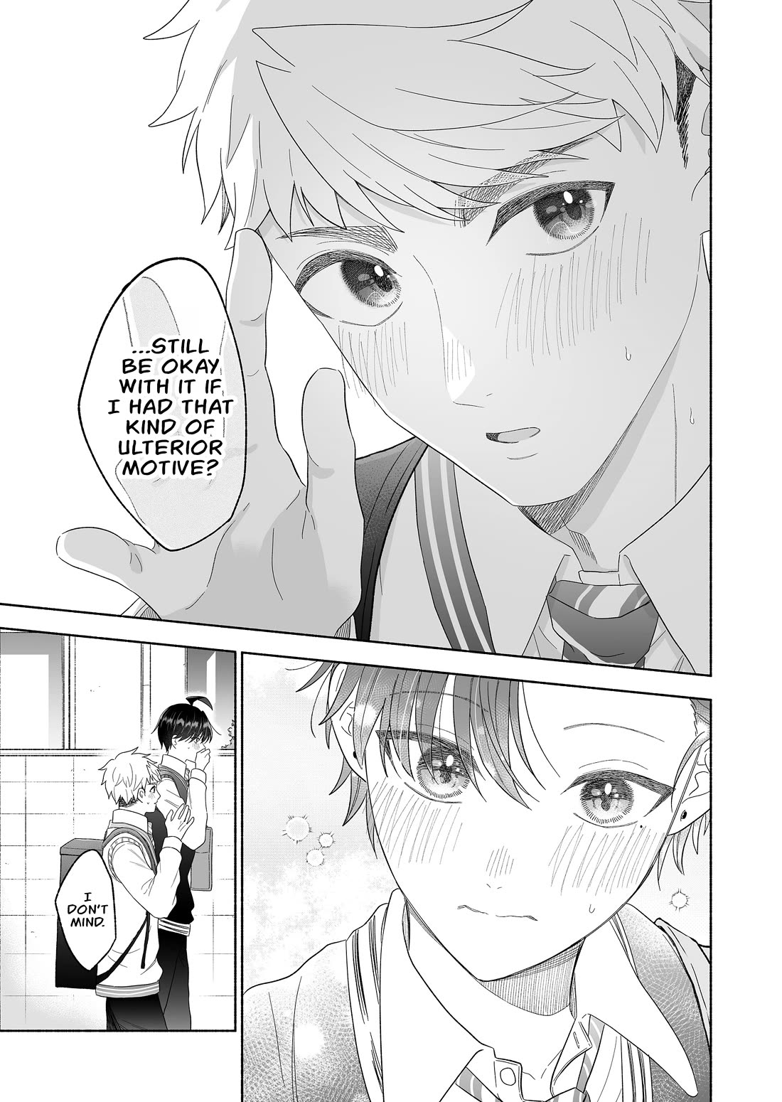 A Cool Girl and a 12cm Promise Chapter 70 page 9 - Chapter 70: Ulterior motives