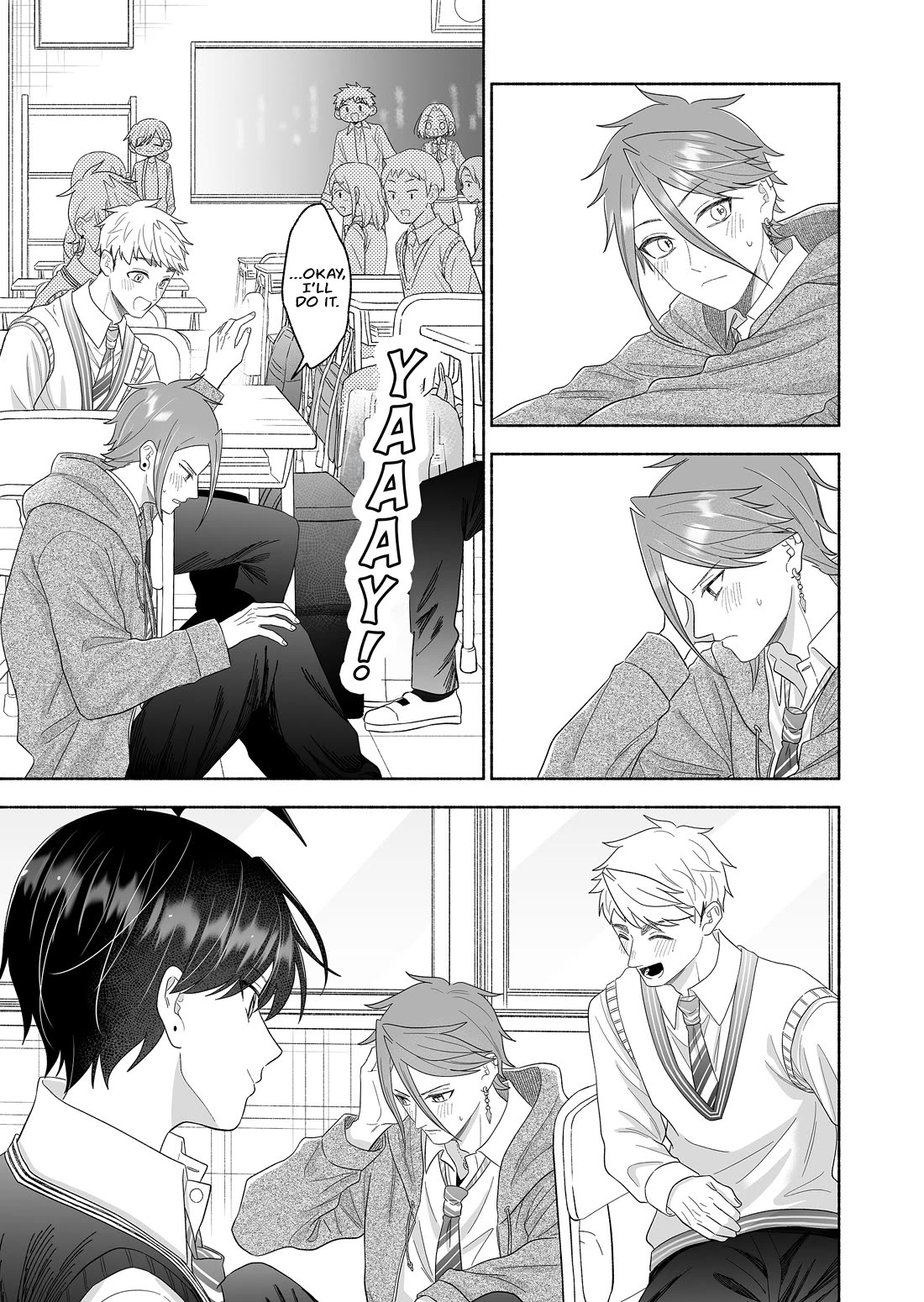 A Cool Girl and a 12cm Promise Chapter 71 page 11 - Chapter 71: Deciding members