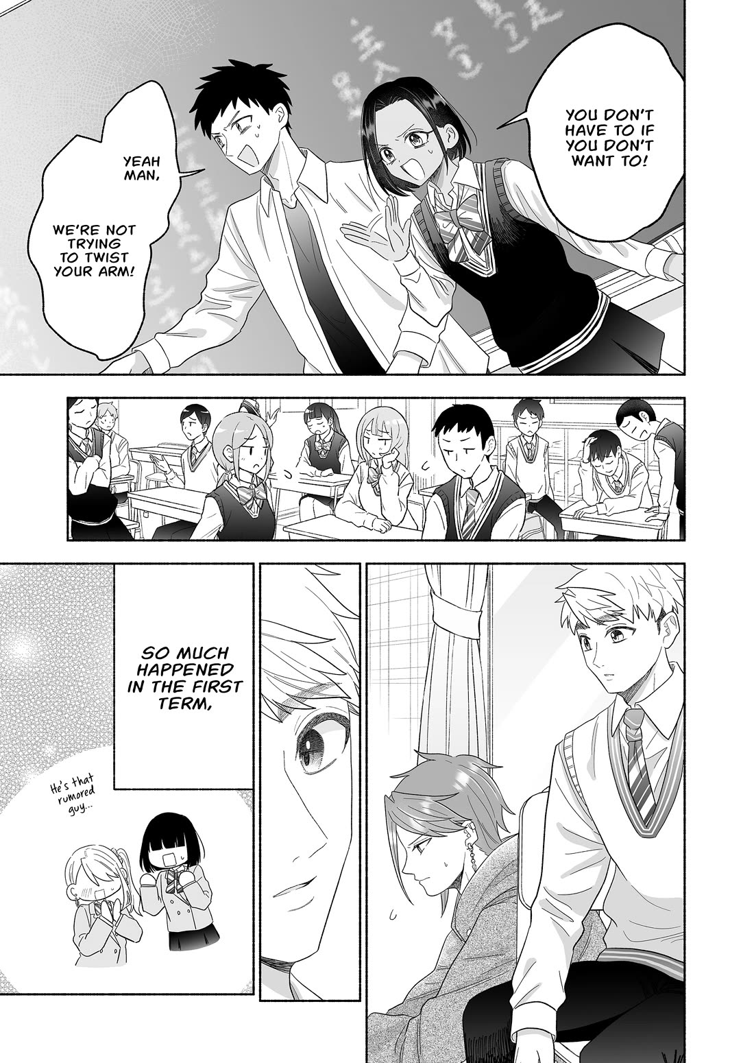A Cool Girl and a 12cm Promise Chapter 71 page 7 - Chapter 71: Deciding members