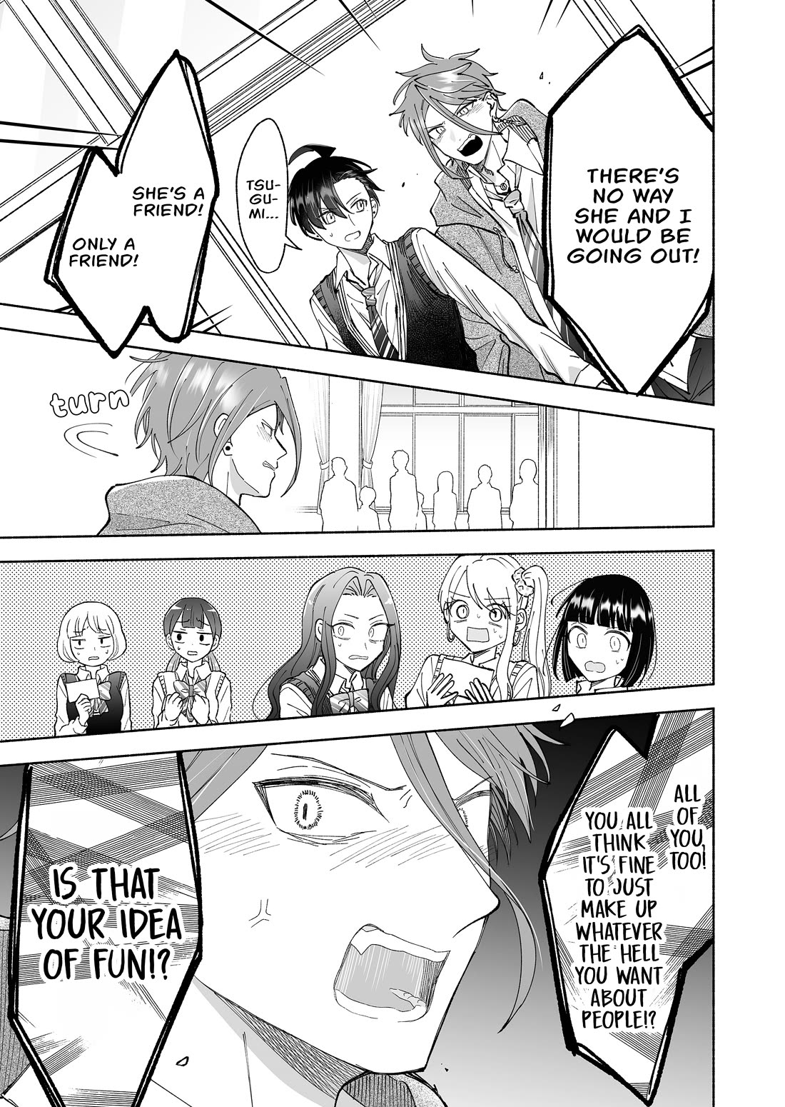 A Cool Girl and a 12cm Promise Chapter 73 page 11 - Chapter 73: Rumors