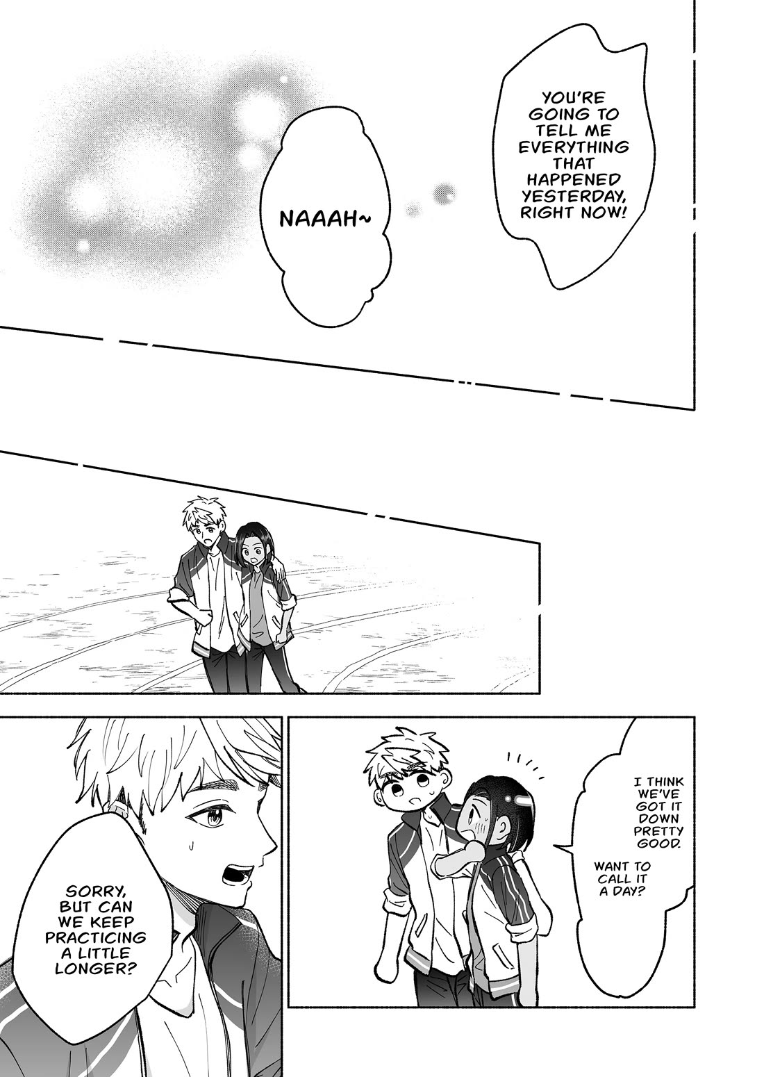 A Cool Girl and a 12cm Promise Chapter 75 page 13 - Chapter 75: Melting the ice