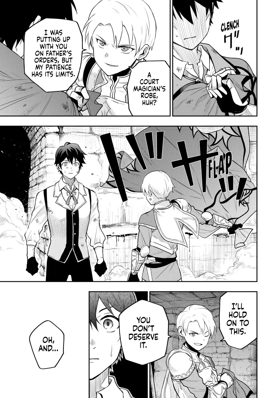 A Court Magician, Who Was Focused On Supportive Magic Because His Allies Were Too Weak, Aims To Become The Strongest After Being Banished Chapter 1 page 10 - Chapter 1: The Legend Continues