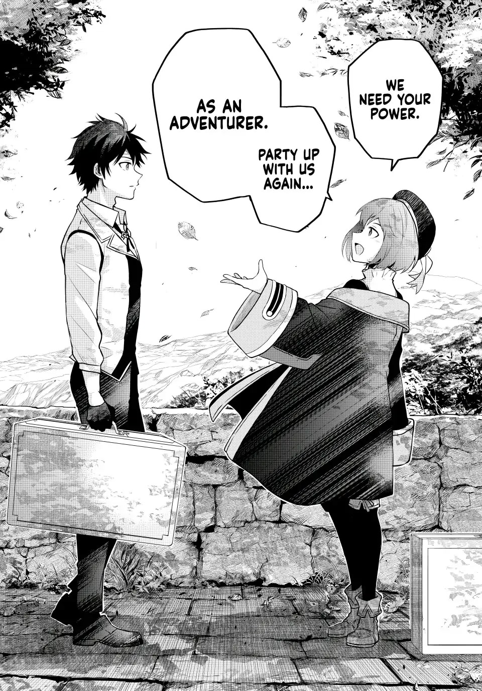 A Court Magician, Who Was Focused On Supportive Magic Because His Allies Were Too Weak, Aims To Become The Strongest After Being Banished Chapter 1 page 25 - Chapter 1: The Legend Continues