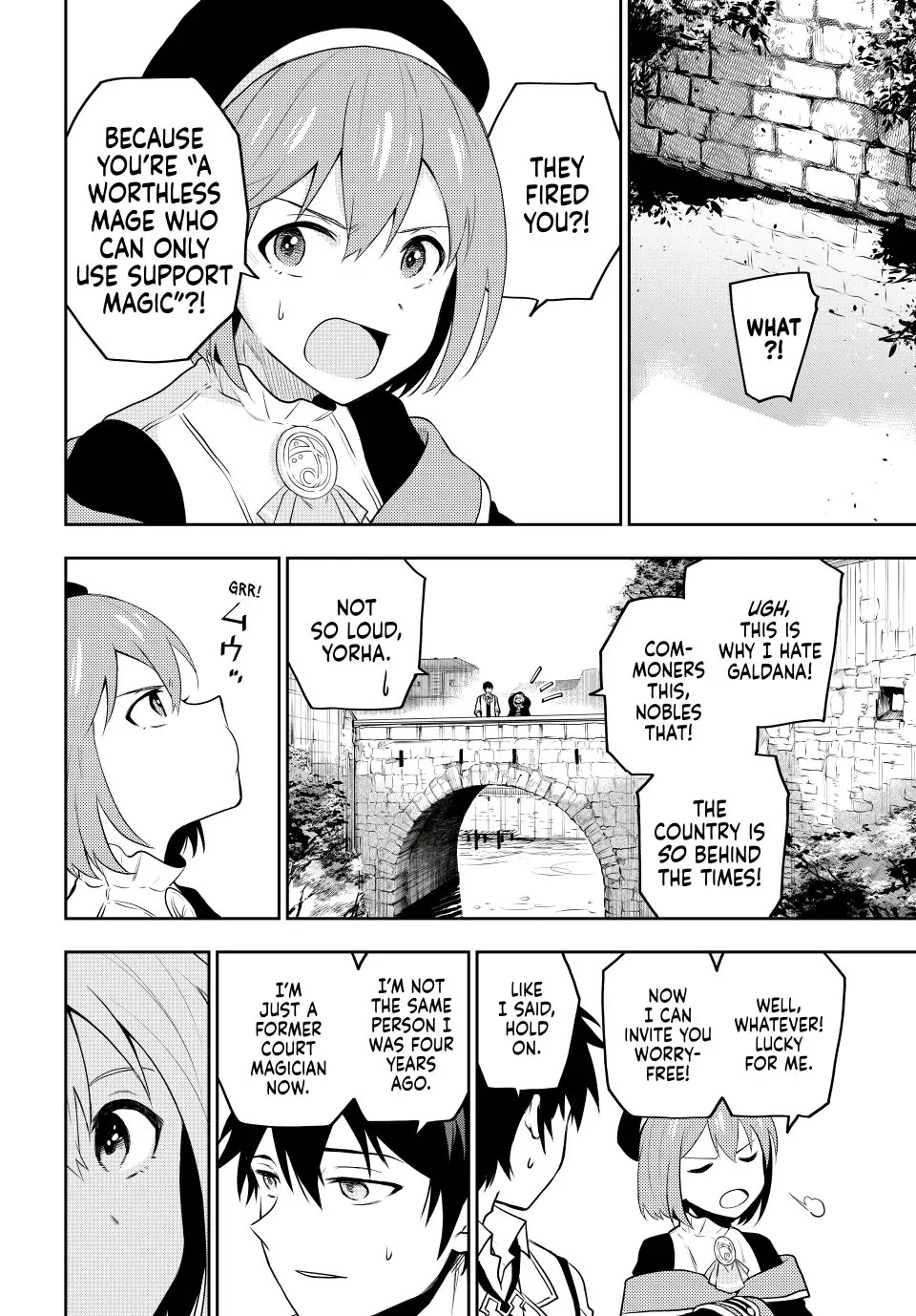 A Court Magician, Who Was Focused On Supportive Magic Because His Allies Were Too Weak, Aims To Become The Strongest After Being Banished Chapter 1 page 27 - Chapter 1: The Legend Continues