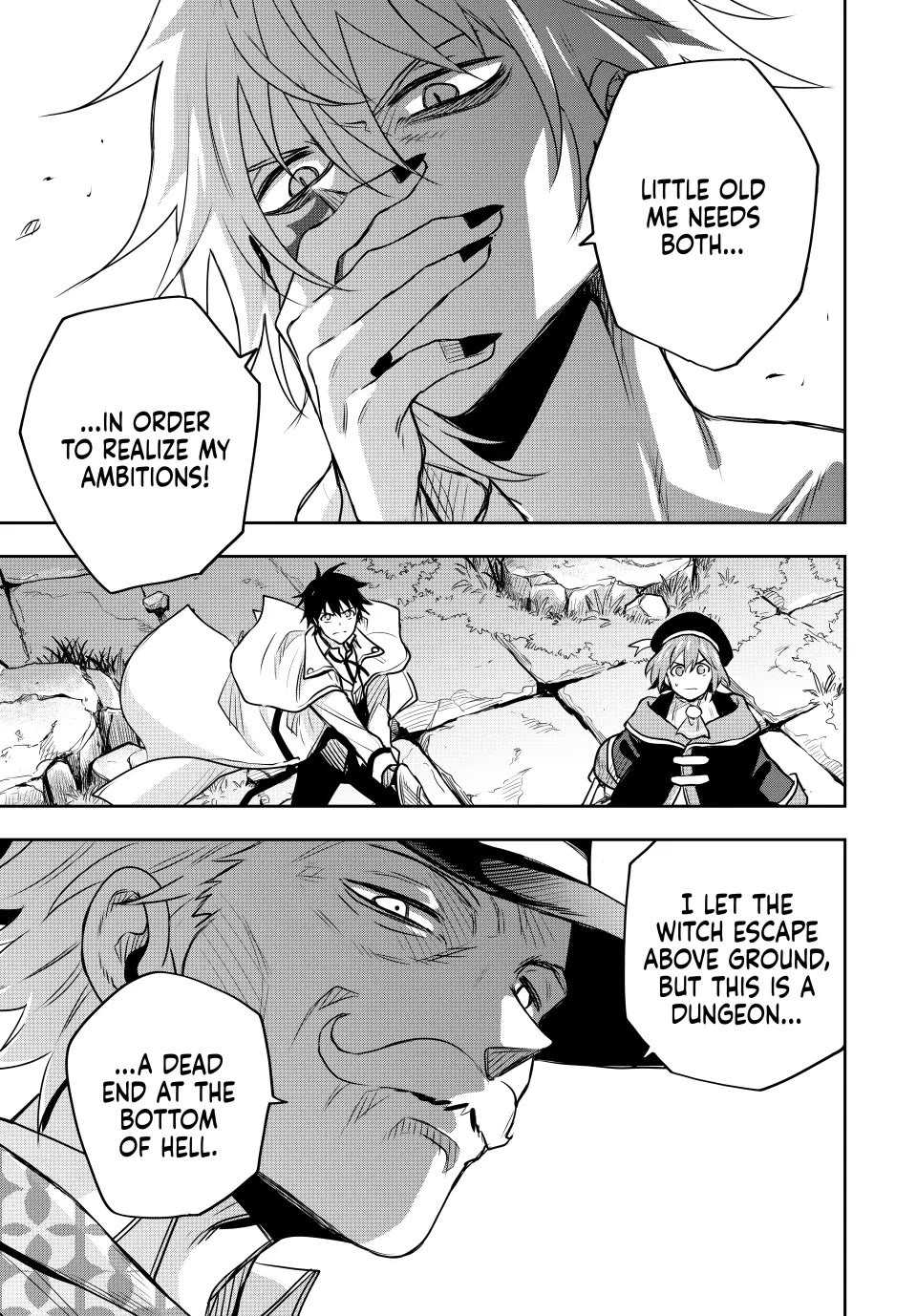 A Court Magician, Who Was Focused On Supportive Magic Because His Allies Were Too Weak, Aims To Become The Strongest After Being Banished Chapter 100 page 17 - Chapter 100
