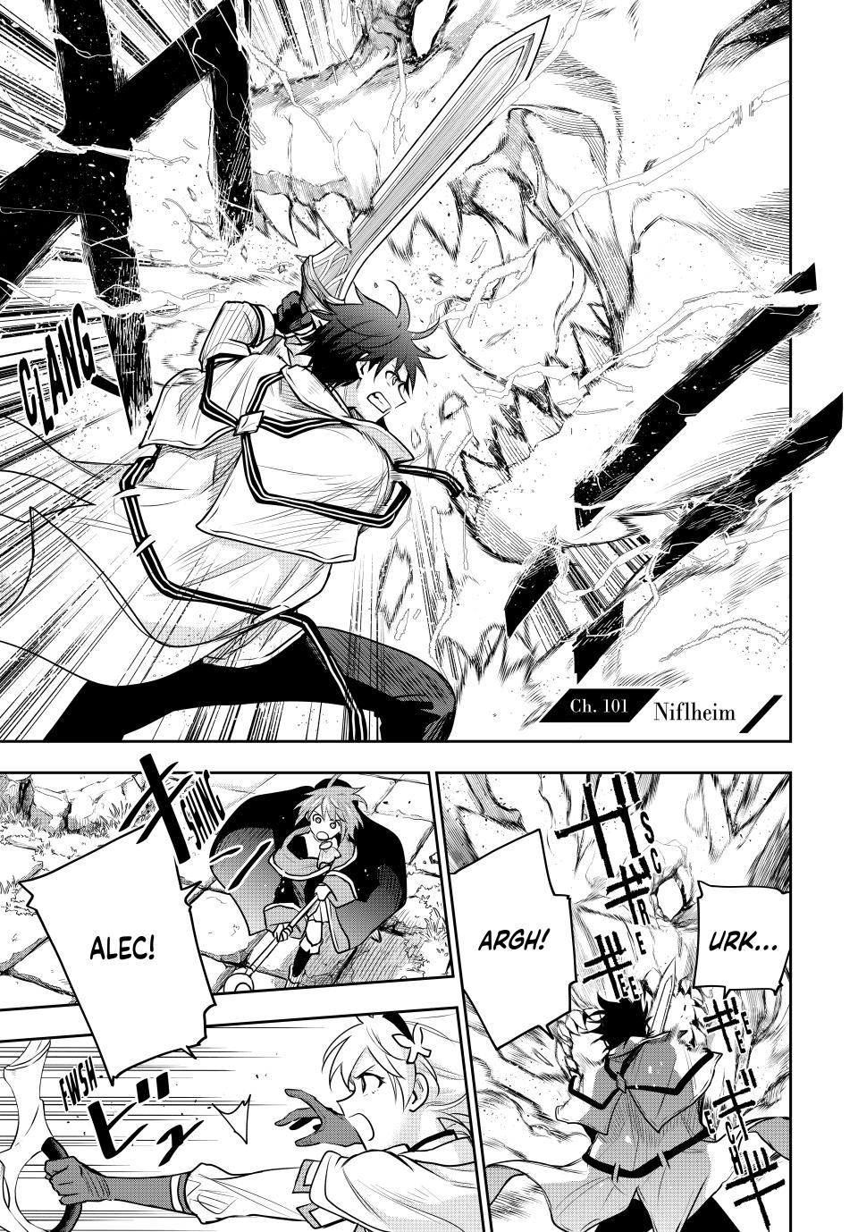 A Court Magician, Who Was Focused On Supportive Magic Because His Allies Were Too Weak, Aims To Become The Strongest After Being Banished Chapter 101 page 1 - Chapter 101