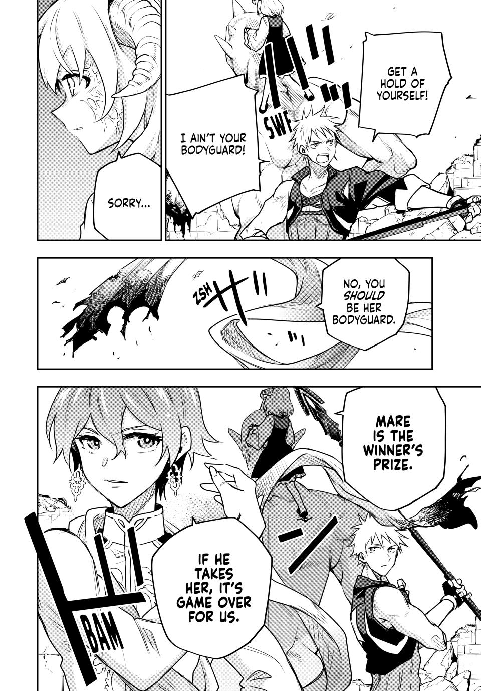 A Court Magician, Who Was Focused On Supportive Magic Because His Allies Were Too Weak, Aims To Become The Strongest After Being Banished Chapter 101 page 14 - Chapter 101