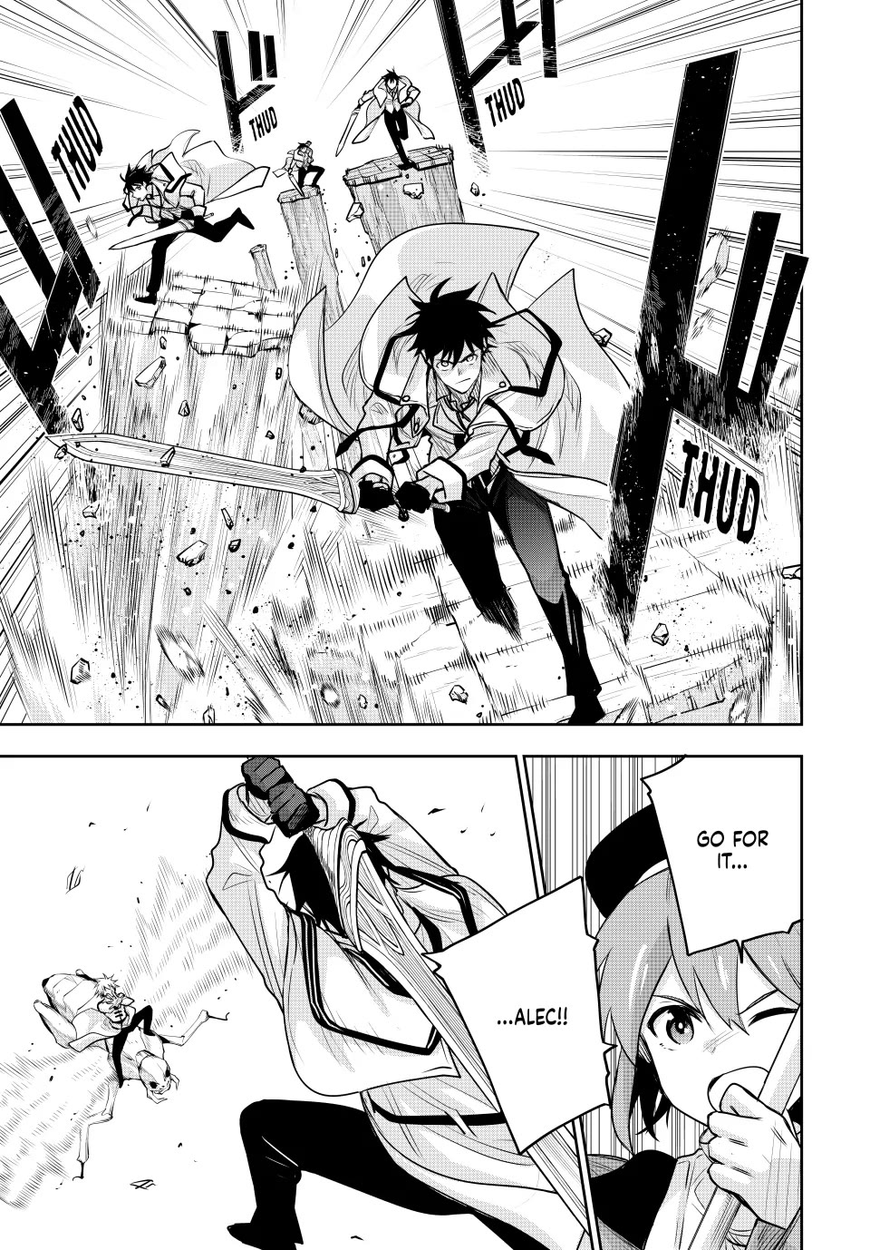 A Court Magician, Who Was Focused On Supportive Magic Because His Allies Were Too Weak, Aims To Become The Strongest After Being Banished Chapter 102 page 9 - Chapter 102