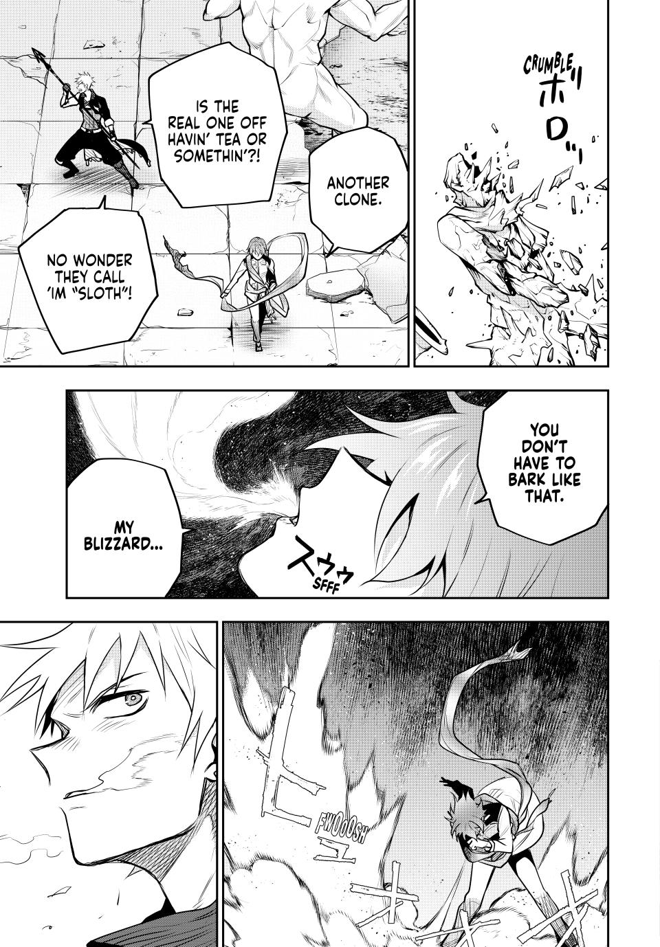 A Court Magician, Who Was Focused On Supportive Magic Because His Allies Were Too Weak, Aims To Become The Strongest After Being Banished Chapter 103 page 3 - Chapter 103