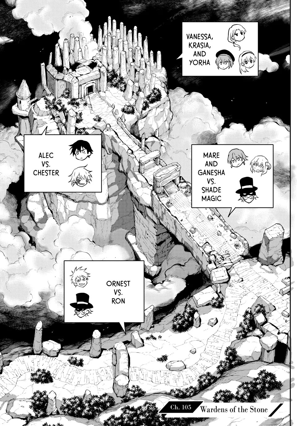 A Court Magician, Who Was Focused On Supportive Magic Because His Allies Were Too Weak, Aims To Become The Strongest After Being Banished Chapter 105 page 1 - Chapter 105