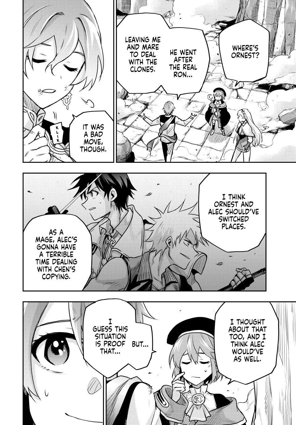 A Court Magician, Who Was Focused On Supportive Magic Because His Allies Were Too Weak, Aims To Become The Strongest After Being Banished Chapter 105 page 14 - Chapter 105