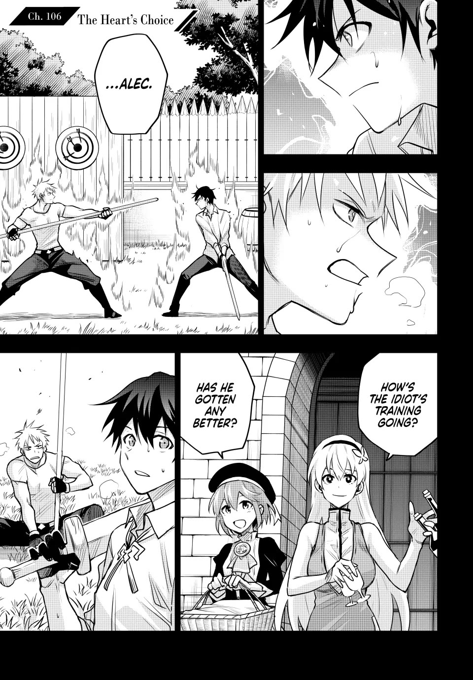A Court Magician, Who Was Focused On Supportive Magic Because His Allies Were Too Weak, Aims To Become The Strongest After Being Banished Chapter 106 page 1 - Chapter 106