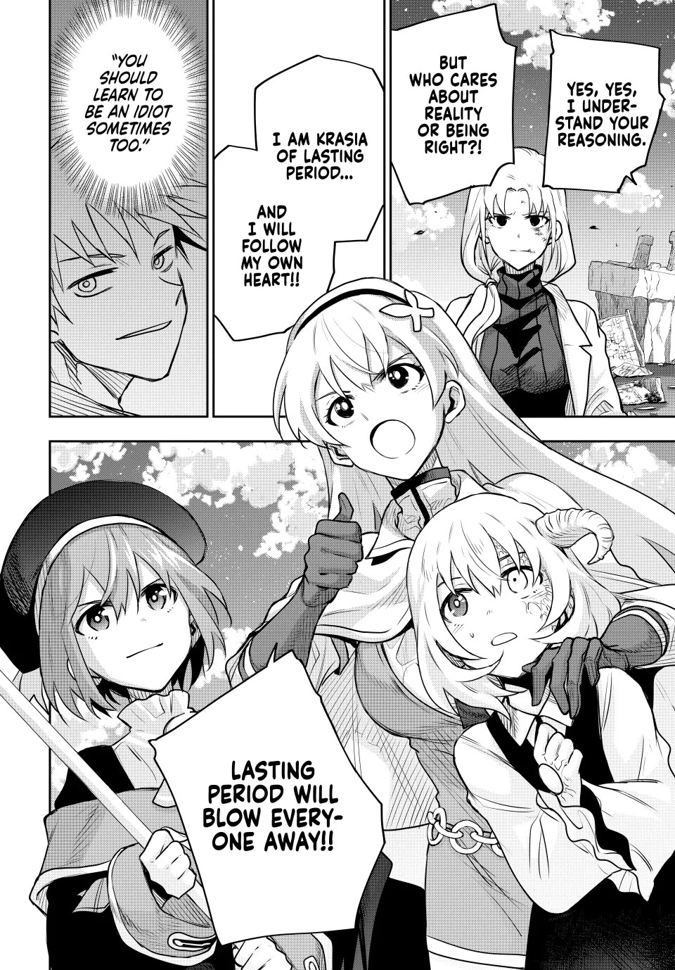 A Court Magician, Who Was Focused On Supportive Magic Because His Allies Were Too Weak, Aims To Become The Strongest After Being Banished Chapter 106 page 20 - Chapter 106