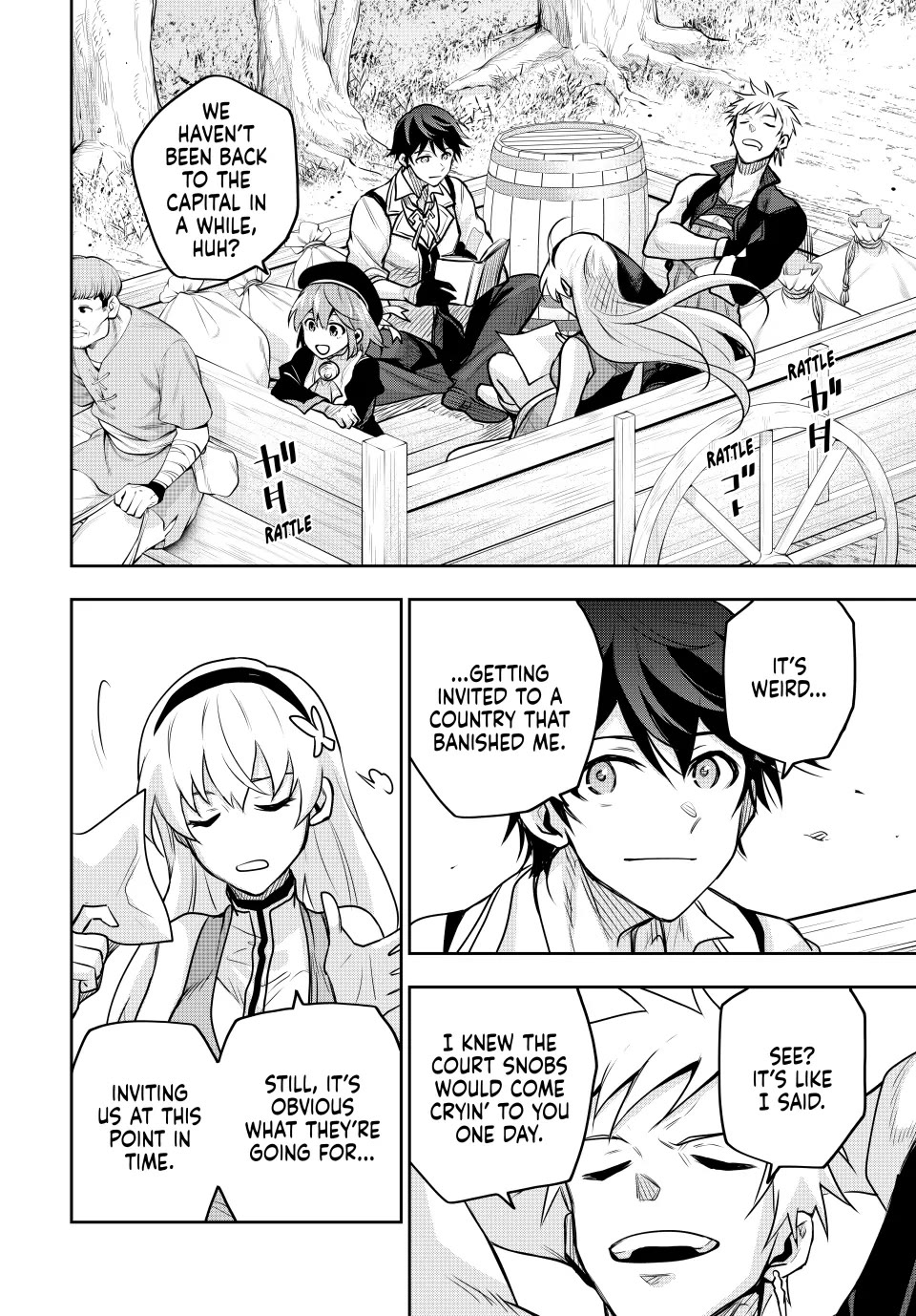 A Court Magician, Who Was Focused On Supportive Magic Because His Allies Were Too Weak, Aims To Become The Strongest After Being Banished Chapter 108 page 6 - Chapter 108