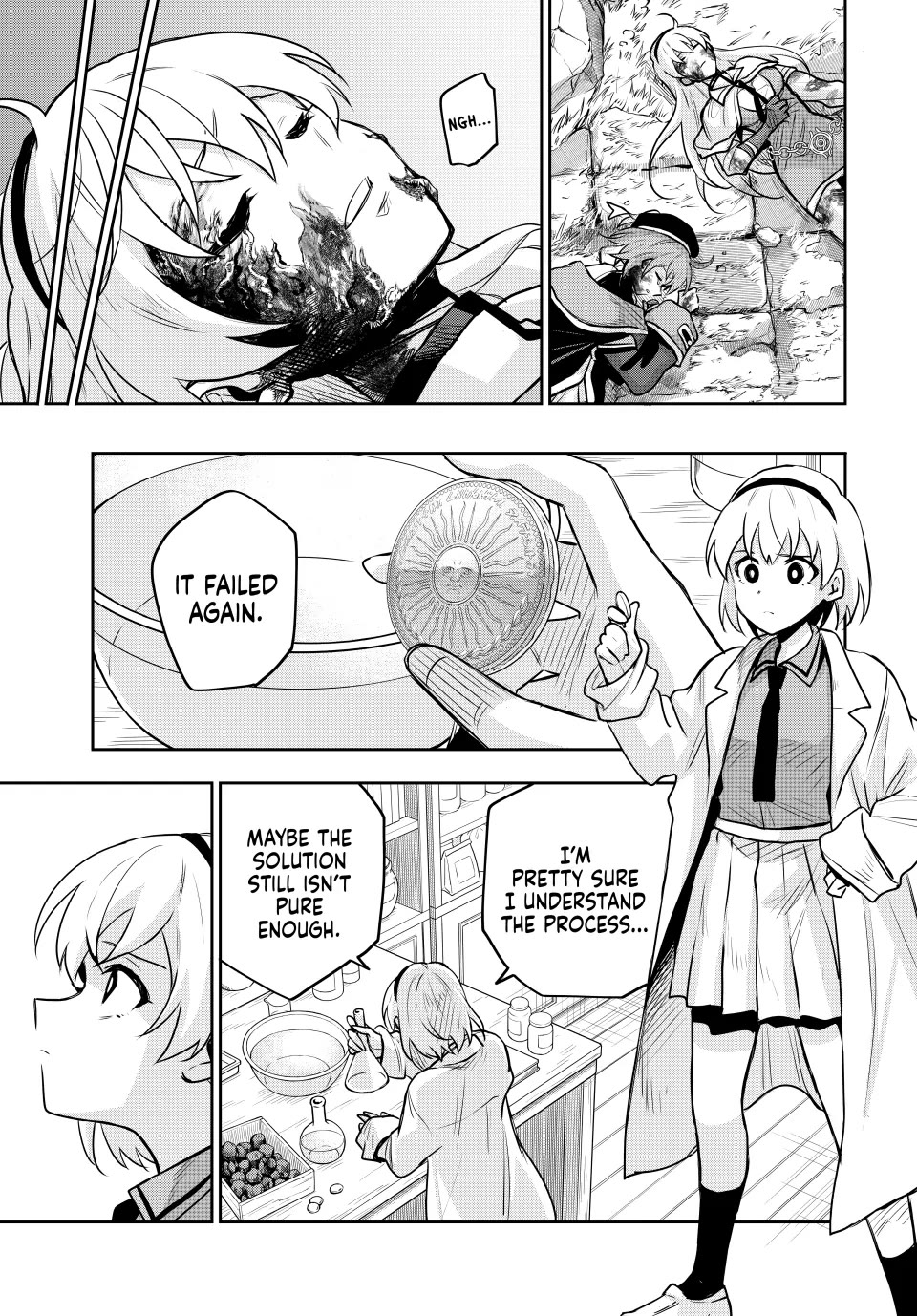 A Court Magician, Who Was Focused On Supportive Magic Because His Allies Were Too Weak, Aims To Become The Strongest After Being Banished Chapter 109 page 11 - Chapter 109