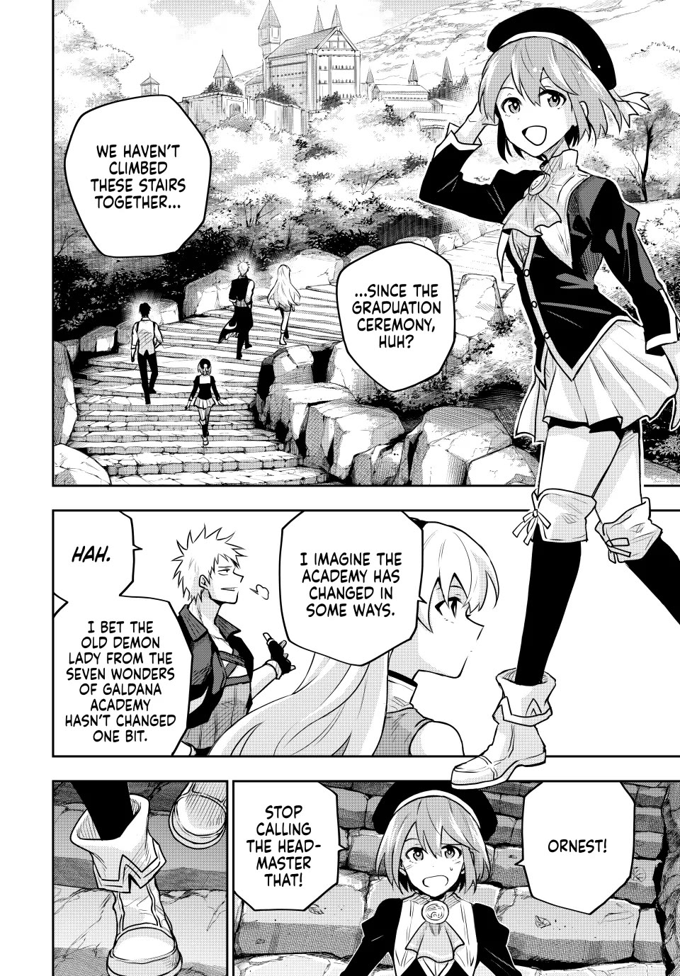 A Court Magician, Who Was Focused On Supportive Magic Because His Allies Were Too Weak, Aims To Become The Strongest After Being Banished Chapter 109 page 4 - Chapter 109