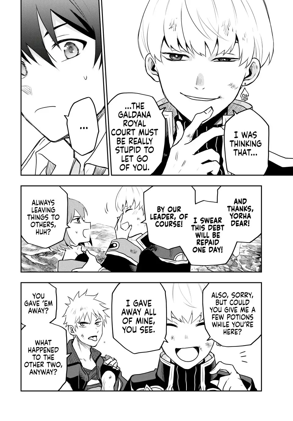 A Court Magician, Who Was Focused On Supportive Magic Because His Allies Were Too Weak, Aims To Become The Strongest After Being Banished Chapter 11 page 10 - Chapter 11: Schwart