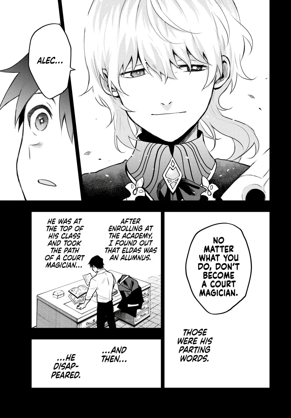 A Court Magician, Who Was Focused On Supportive Magic Because His Allies Were Too Weak, Aims To Become The Strongest After Being Banished Chapter 11 page 7 - Chapter 11: Schwart