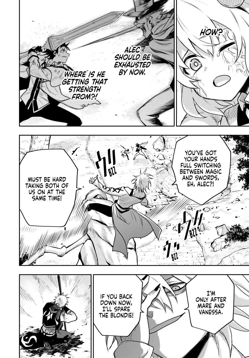 A Court Magician, Who Was Focused On Supportive Magic Because His Allies Were Too Weak, Aims To Become The Strongest After Being Banished Chapter 111 page 14 - Chapter 111