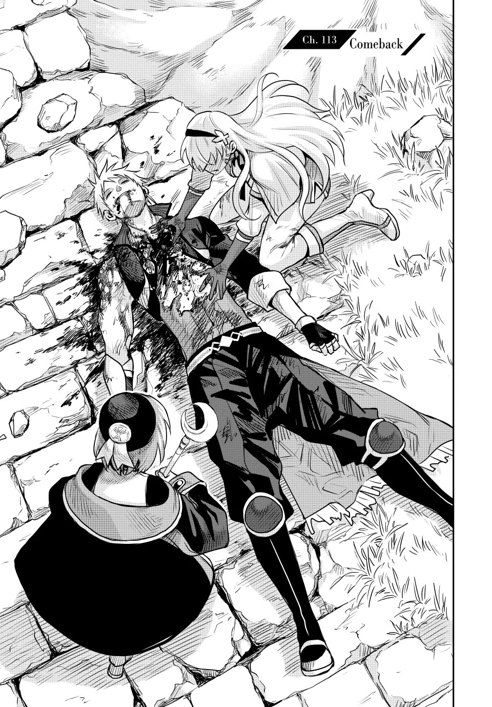 A Court Magician, Who Was Focused On Supportive Magic Because His Allies Were Too Weak, Aims To Become The Strongest After Being Banished Chapter 113 page 1 - Chapter 113