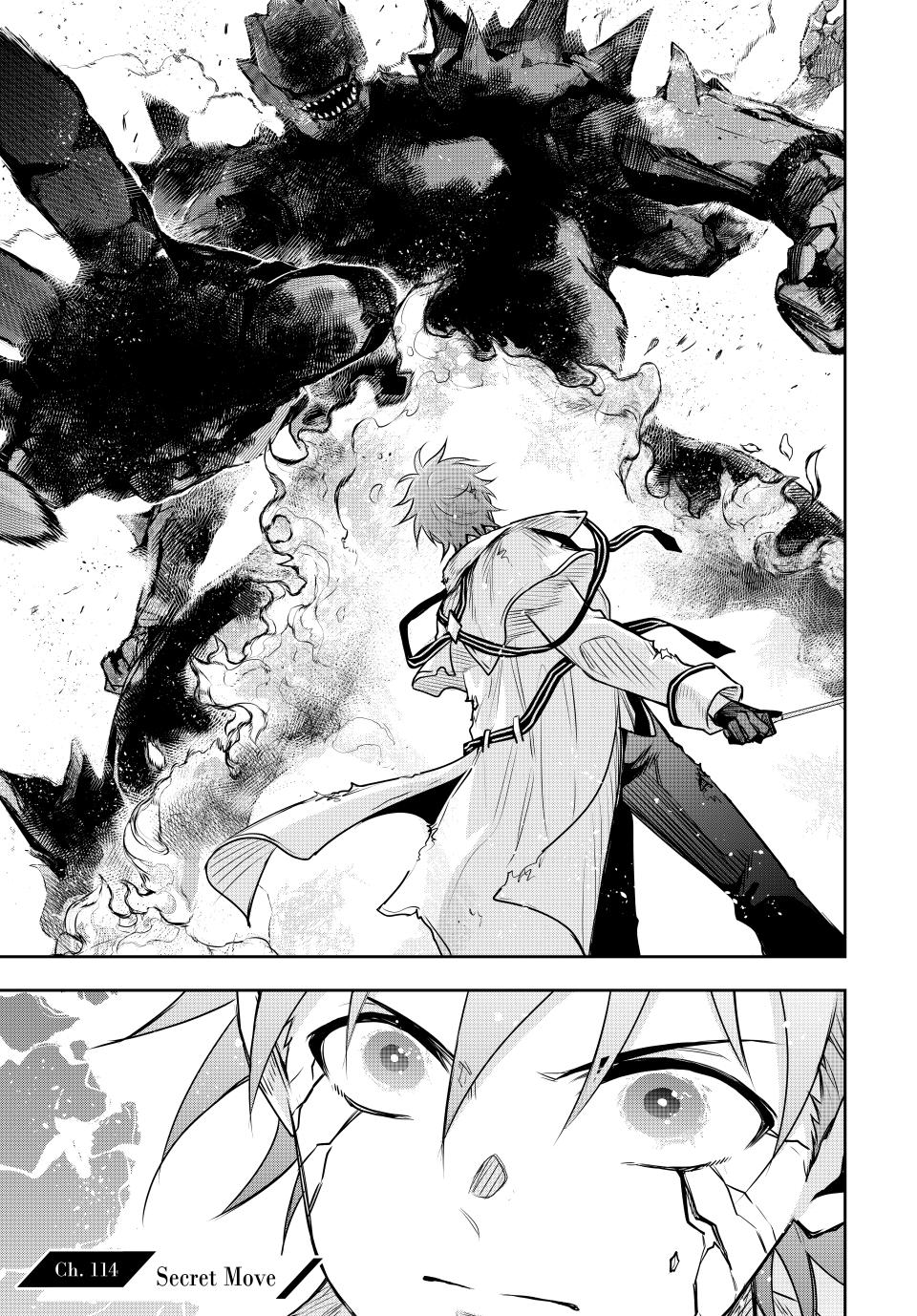 A Court Magician, Who Was Focused On Supportive Magic Because His Allies Were Too Weak, Aims To Become The Strongest After Being Banished Chapter 114 page 1 - Chapter 114