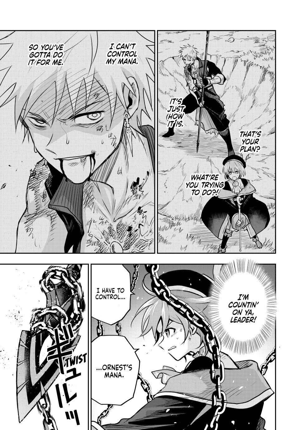 A Court Magician, Who Was Focused On Supportive Magic Because His Allies Were Too Weak, Aims To Become The Strongest After Being Banished Chapter 117 page 7 - Chapter 117