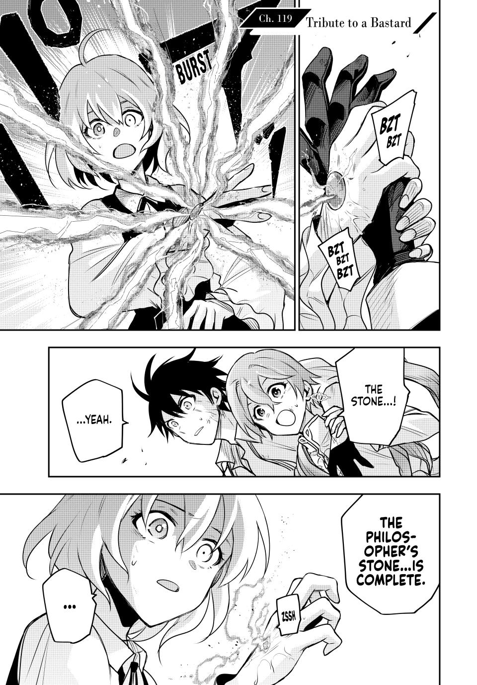 A Court Magician, Who Was Focused On Supportive Magic Because His Allies Were Too Weak, Aims To Become The Strongest After Being Banished Chapter 119 page 1 - Chapter 119