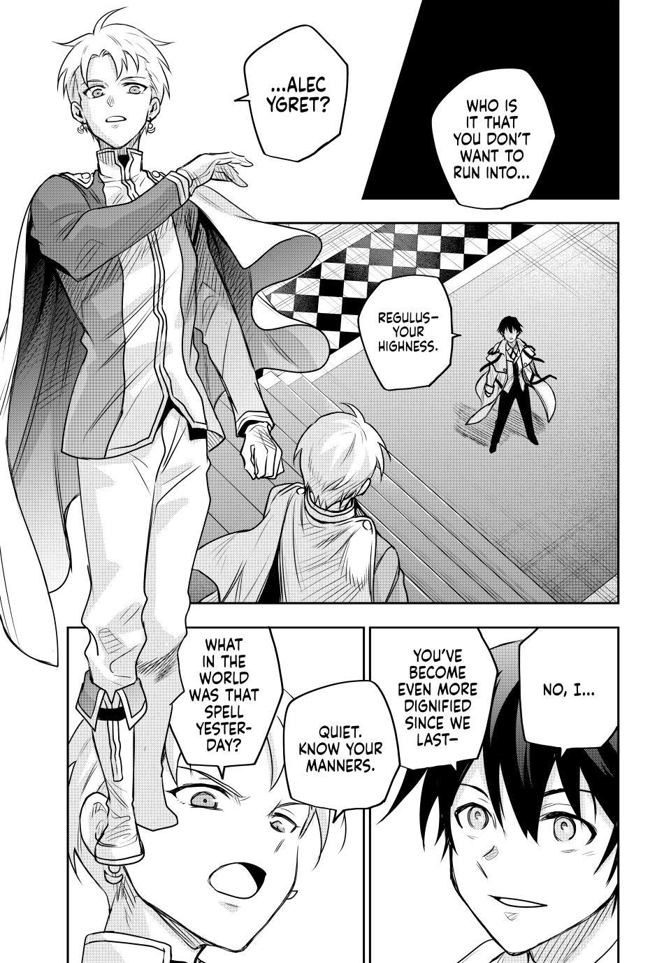 A Court Magician, Who Was Focused On Supportive Magic Because His Allies Were Too Weak, Aims To Become The Strongest After Being Banished Chapter 122 page 17 - Chapter 122