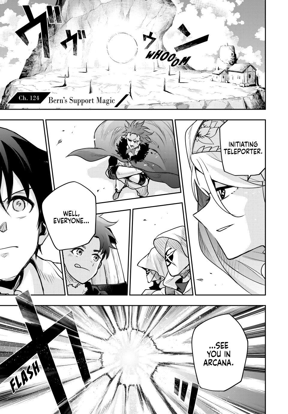 A Court Magician, Who Was Focused On Supportive Magic Because His Allies Were Too Weak, Aims To Become The Strongest After Being Banished Chapter 124 page 1 - Chapter 124