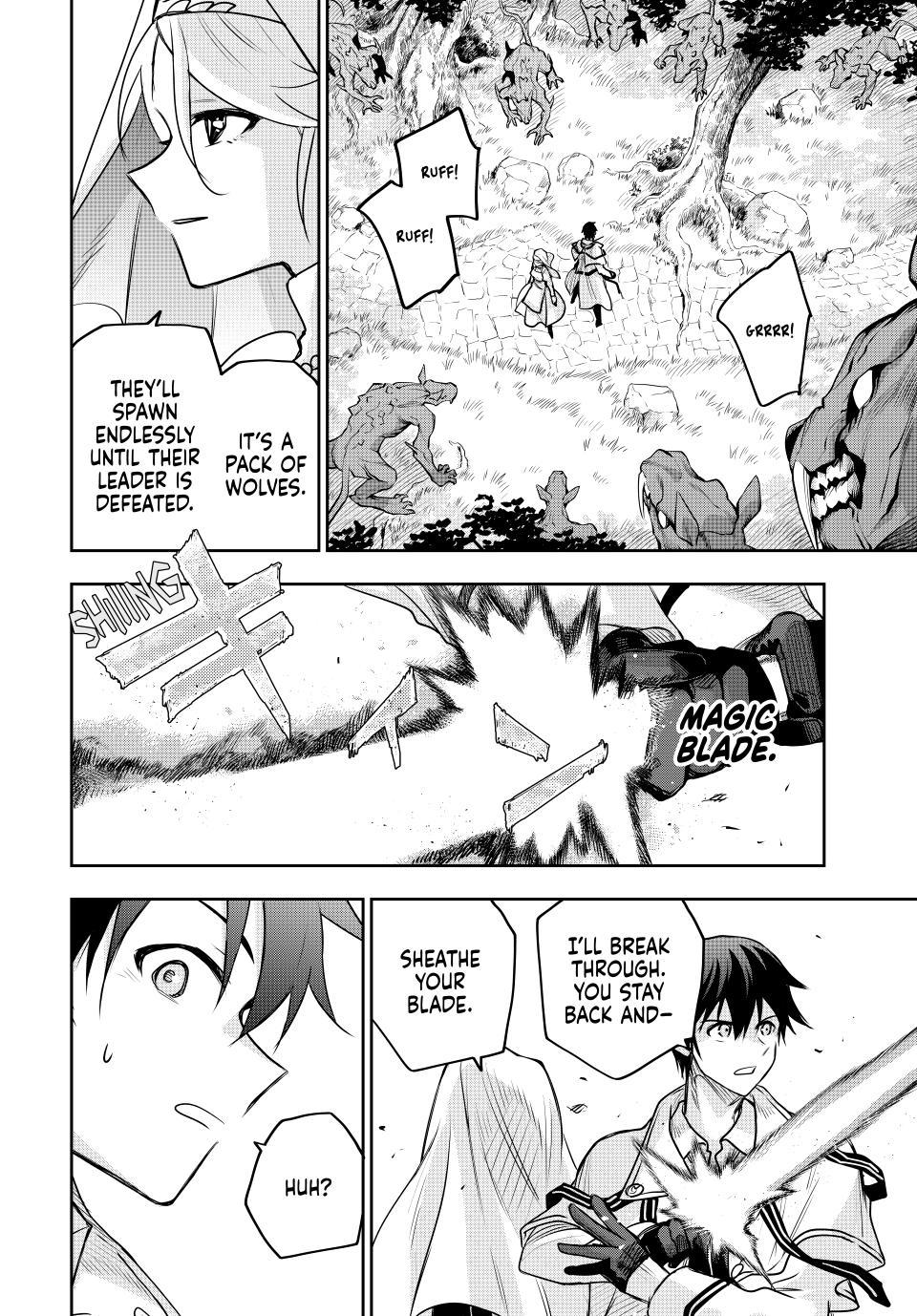 A Court Magician, Who Was Focused On Supportive Magic Because His Allies Were Too Weak, Aims To Become The Strongest After Being Banished Chapter 124 page 14 - Chapter 124