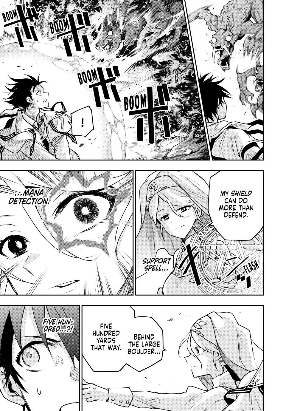 A Court Magician, Who Was Focused On Supportive Magic Because His Allies Were Too Weak, Aims To Become The Strongest After Being Banished Chapter 124 page 15 - Chapter 124