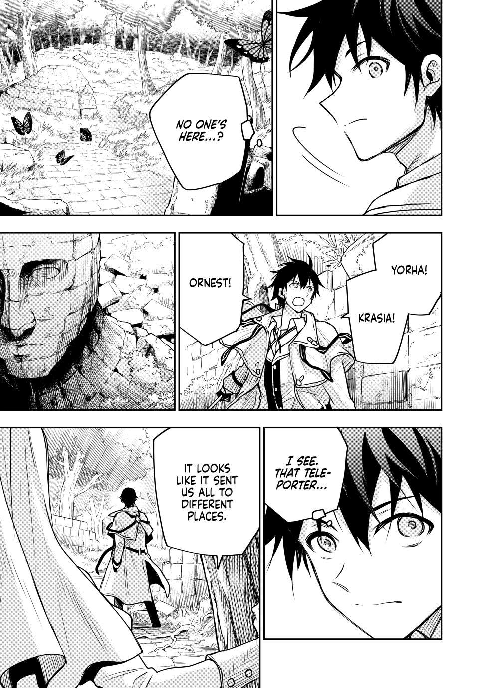 A Court Magician, Who Was Focused On Supportive Magic Because His Allies Were Too Weak, Aims To Become The Strongest After Being Banished Chapter 124 page 3 - Chapter 124