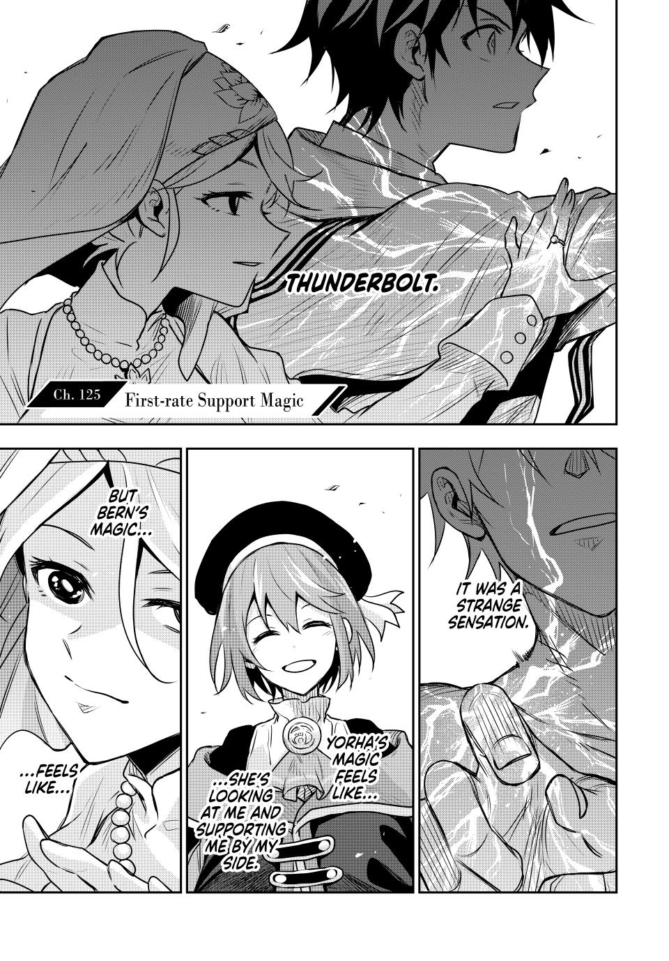 A Court Magician, Who Was Focused On Supportive Magic Because His Allies Were Too Weak, Aims To Become The Strongest After Being Banished Chapter 125 page 1 - Chapter 125