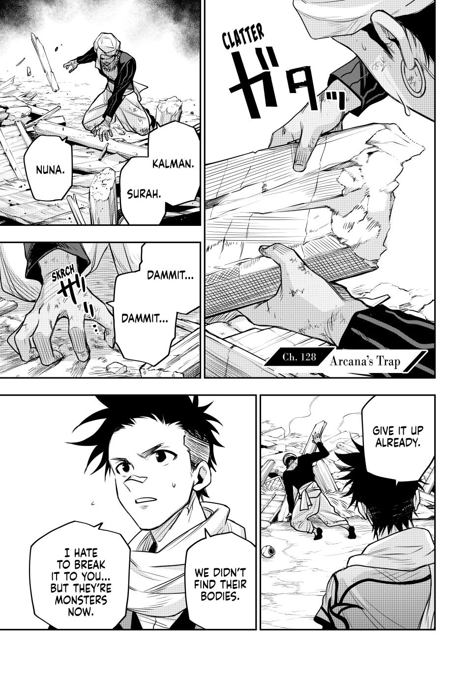 A Court Magician, Who Was Focused On Supportive Magic Because His Allies Were Too Weak, Aims To Become The Strongest After Being Banished Chapter 128 page 1 - Chapter 128