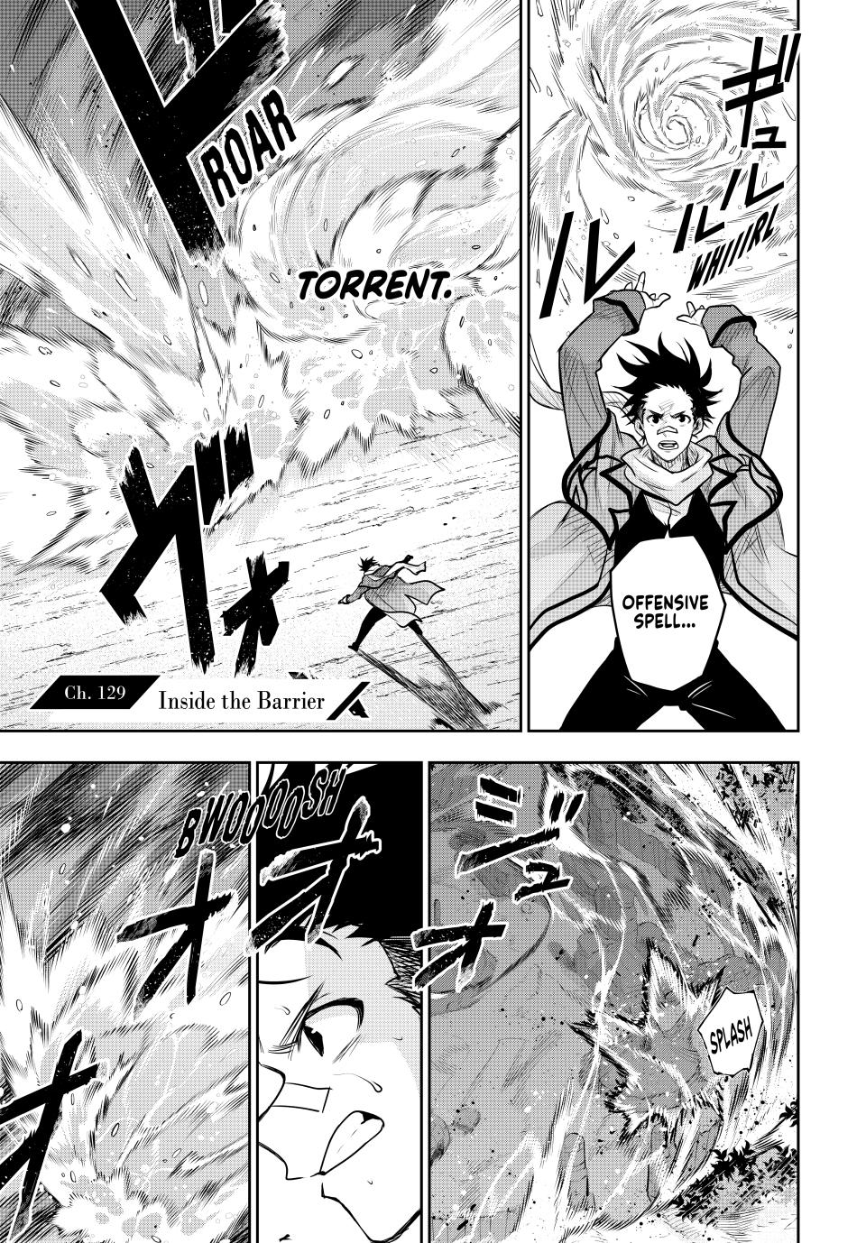 A Court Magician, Who Was Focused On Supportive Magic Because His Allies Were Too Weak, Aims To Become The Strongest After Being Banished Chapter 129 page 1 - Chapter 129