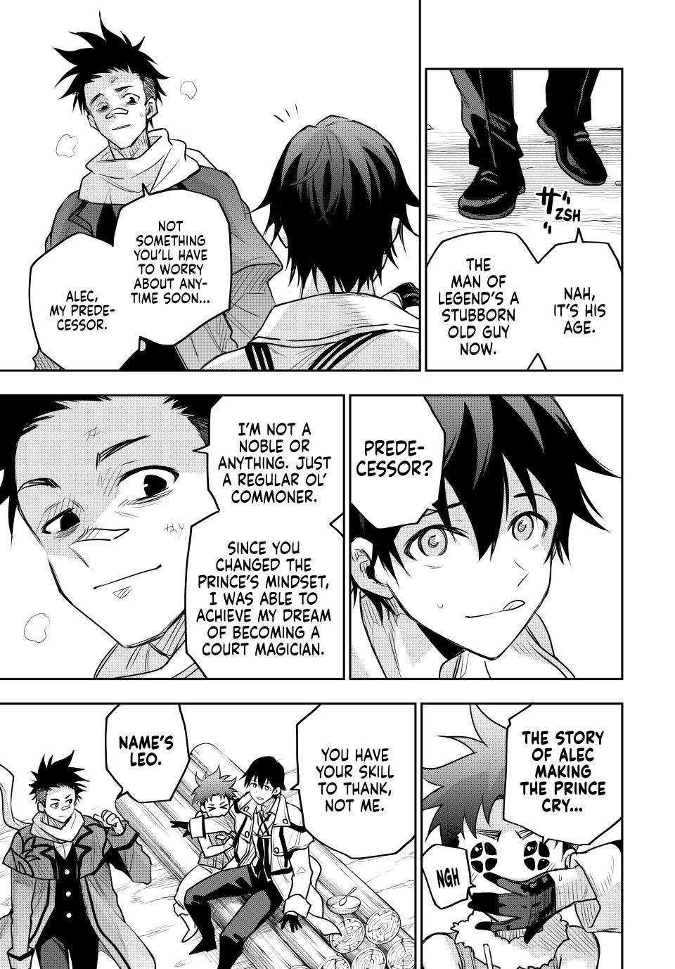 A Court Magician, Who Was Focused On Supportive Magic Because His Allies Were Too Weak, Aims To Become The Strongest After Being Banished Chapter 129 page 7 - Chapter 129