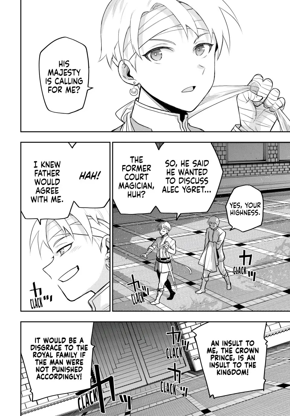 A Court Magician, Who Was Focused On Supportive Magic Because His Allies Were Too Weak, Aims To Become The Strongest After Being Banished Chapter 13 page 2 - Chapter 13: The Man Named Eldas