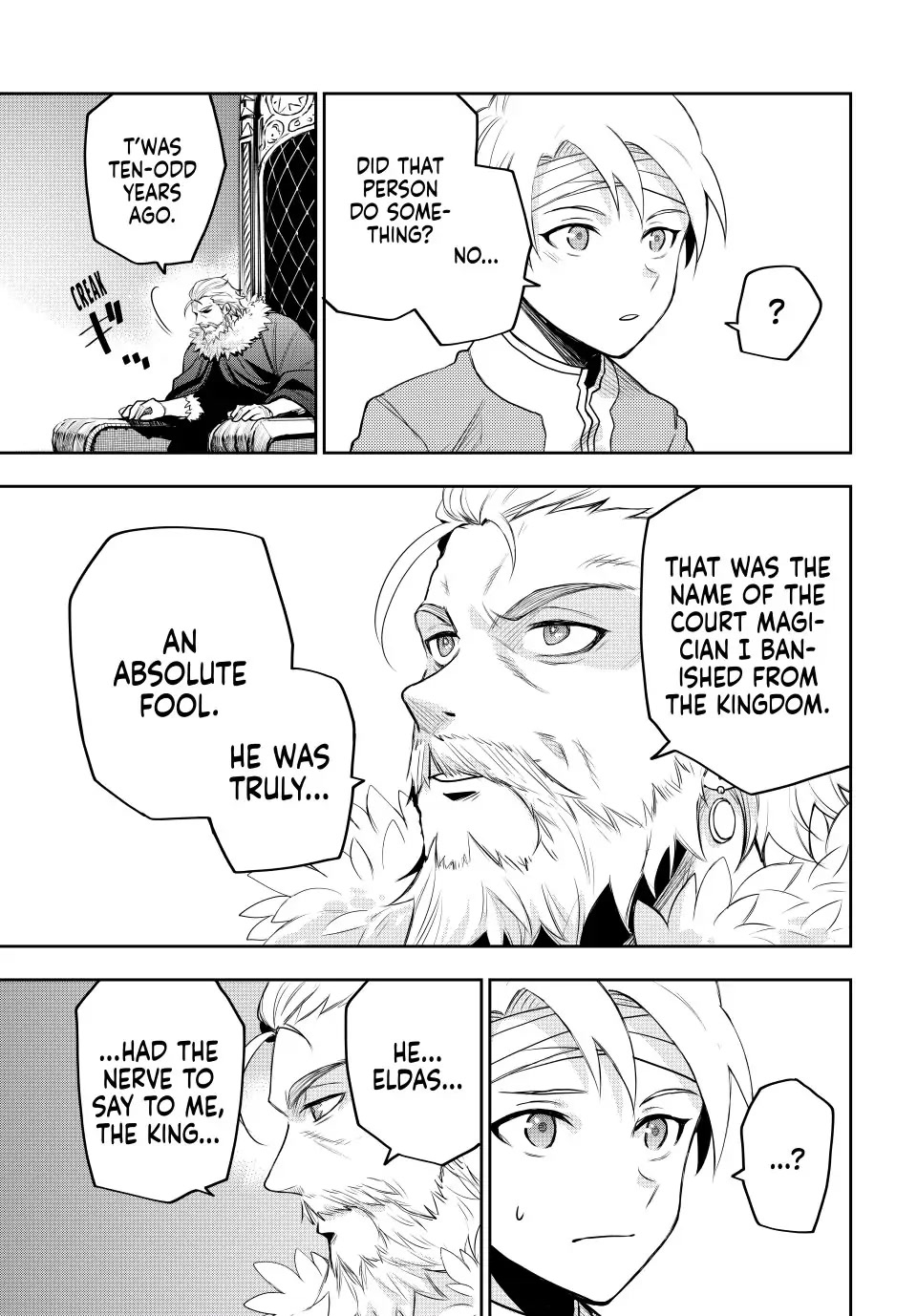 A Court Magician, Who Was Focused On Supportive Magic Because His Allies Were Too Weak, Aims To Become The Strongest After Being Banished Chapter 13 page 5 - Chapter 13: The Man Named Eldas