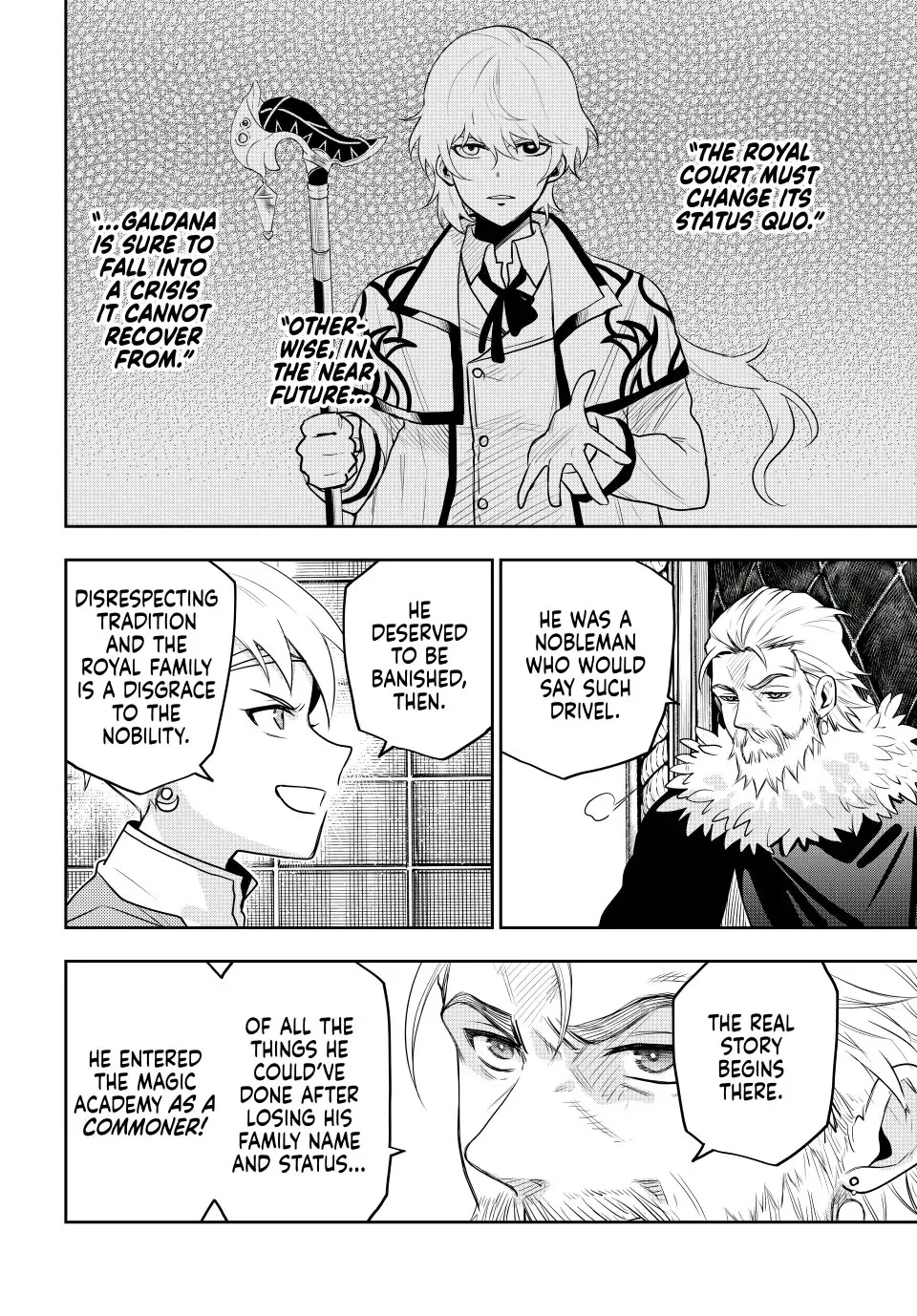 A Court Magician, Who Was Focused On Supportive Magic Because His Allies Were Too Weak, Aims To Become The Strongest After Being Banished Chapter 13 page 6 - Chapter 13: The Man Named Eldas